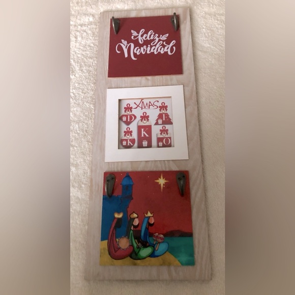 Christmas Wall Hanging New w/no tags - Picture 1 of 6